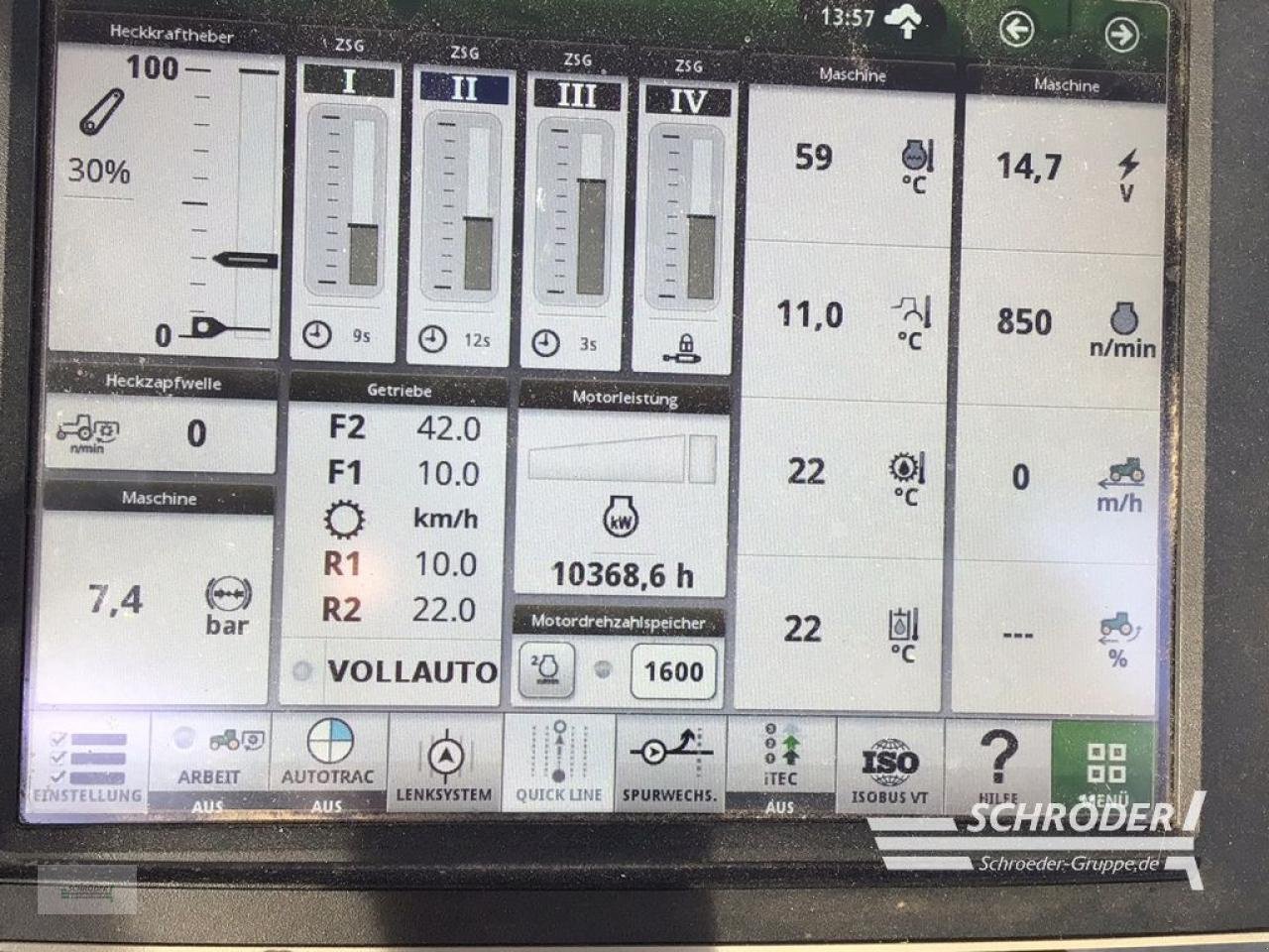 Traktor typu John Deere 6195 R | AUTOPOWER, Gebrauchtmaschine v Penzlin (Obrázek 15)